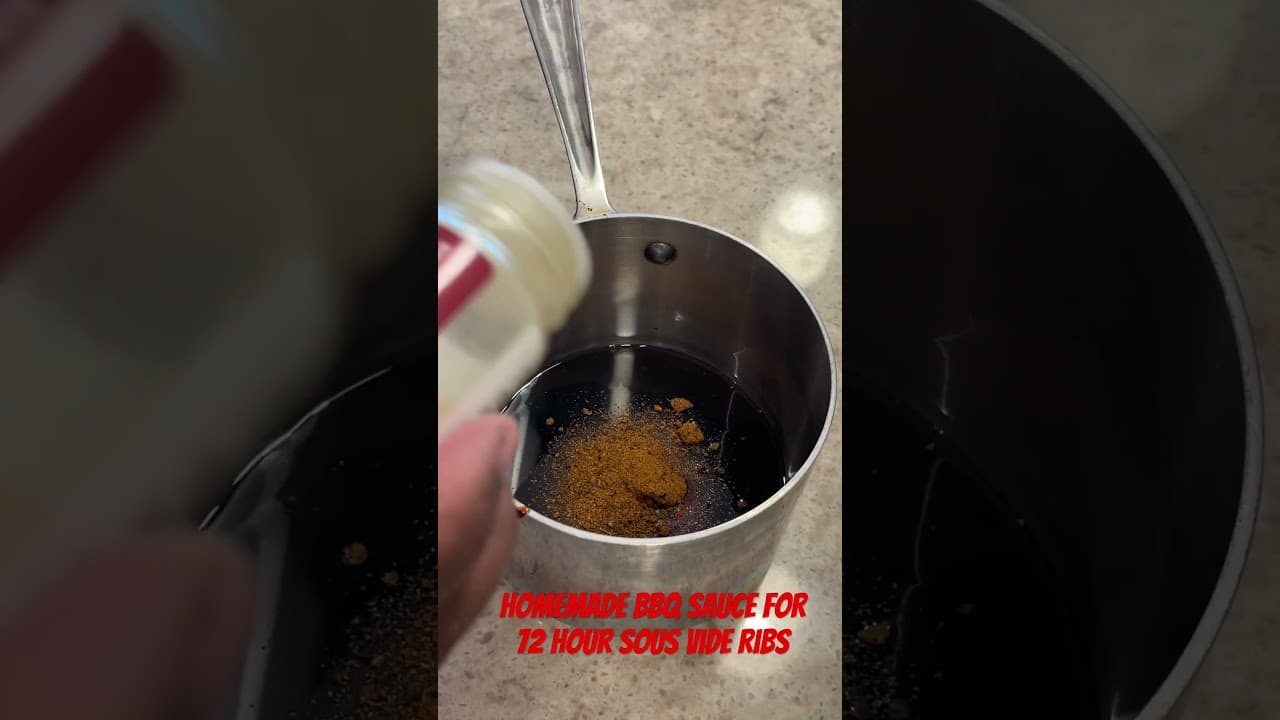 Level Up Your Sous Vide Ribs with the Ultimate BBQ Sauce #blackcreator #blackfoodies — BFAM Cooking