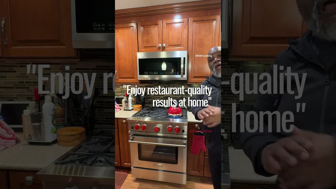 Cooking with  @Bluestarcooking1880 is professional cooking at home — BFAM Cooking