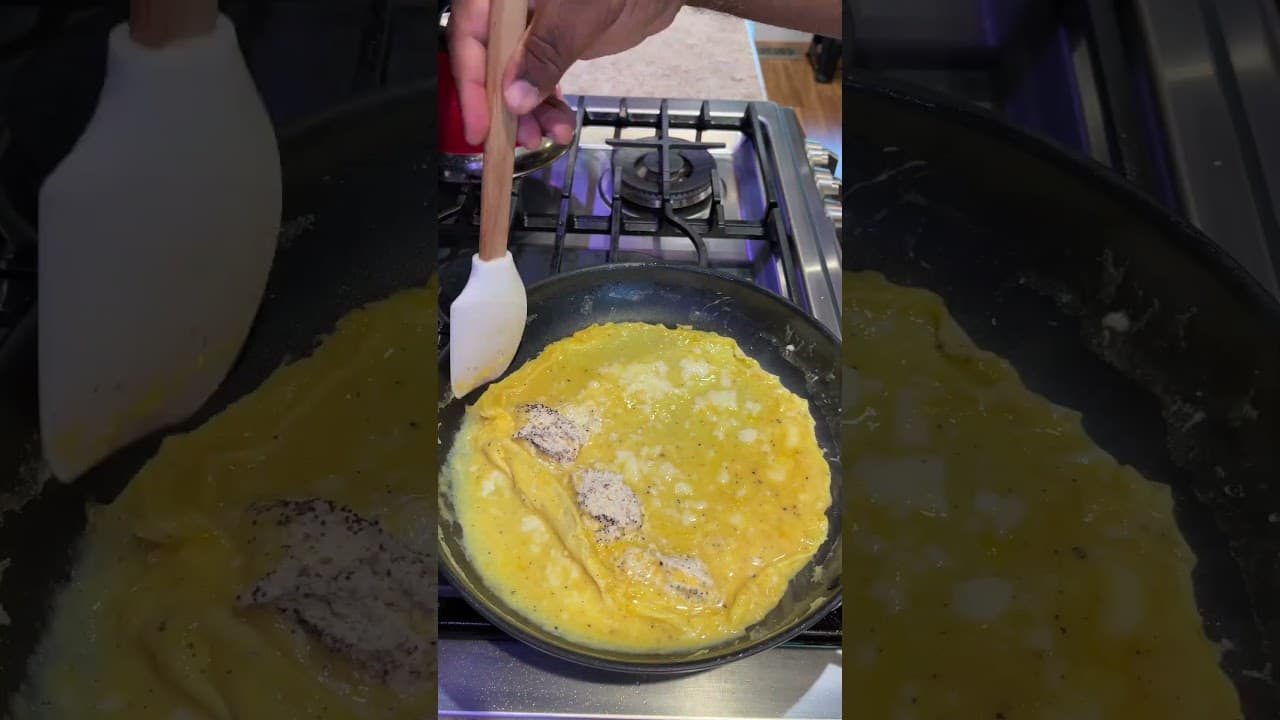 Cooking Up An Omelette From "the Bear" On Hulu — BFAM Cooking