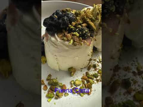 Blueberry Bliss: Creamy Vanilla Panna Cotta Recipe — BFAM Cooking