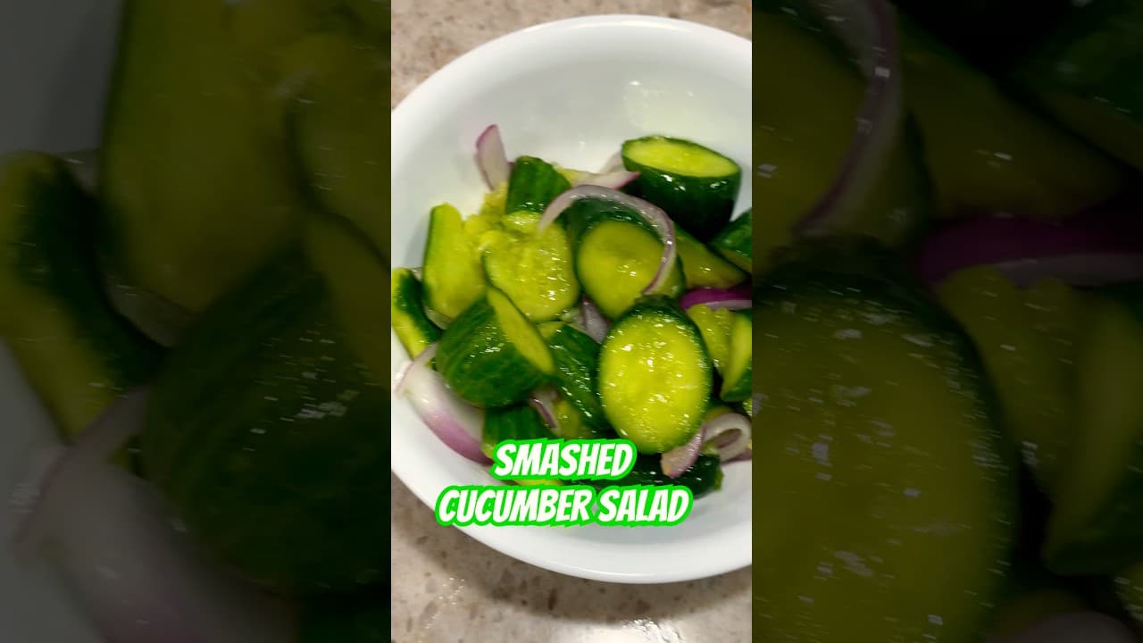 Addictive Smashed Cucumber Recipe That Goes Viral #foodforfoodies #cooking #foodpassion — BFAM Cooking