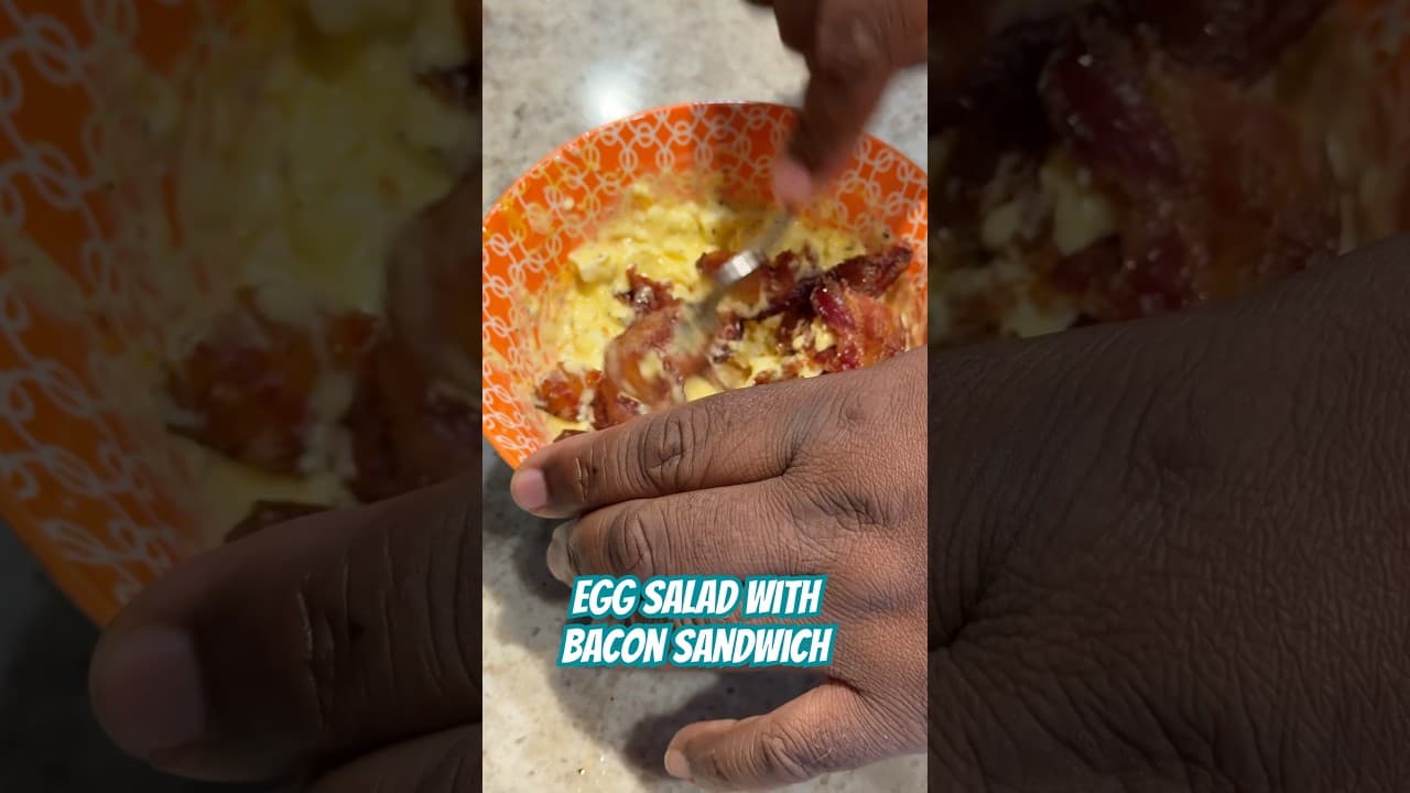 This Bacon Egg Salad Recipe Will Change Your Life — BFAM Cooking
