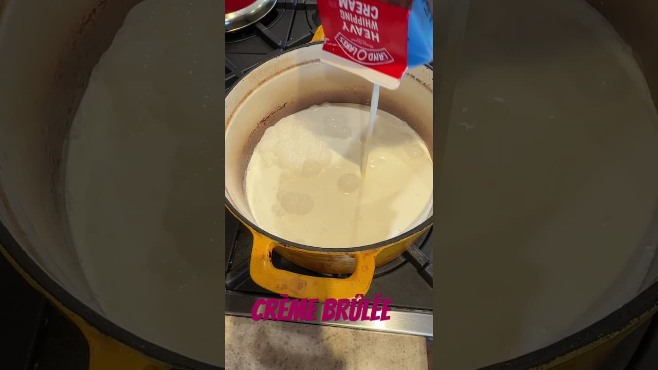 crème brûlée - vanilla — BFAM Cooking