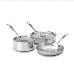 D3 Stainless 3-ply Bonded Cookware - All-Clad