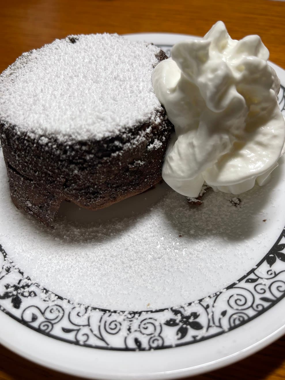 chocolate souffle